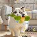 Chirping Bird Cat Toy — Feather Wand, No Batteries