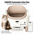Automatic Self-Cleaning Cat Litter Box — Smart App Control, 10L Waste Bin